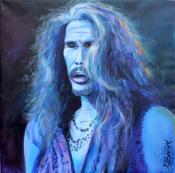 Steven Tyler (80 x 80 cm) (acrylic)